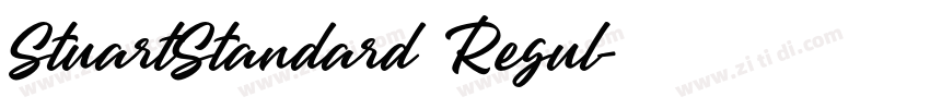 StuartStandard Regul字体转换